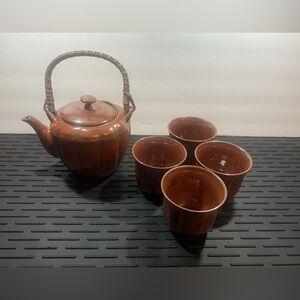 Teavana Fine Porcelain Teapot Set